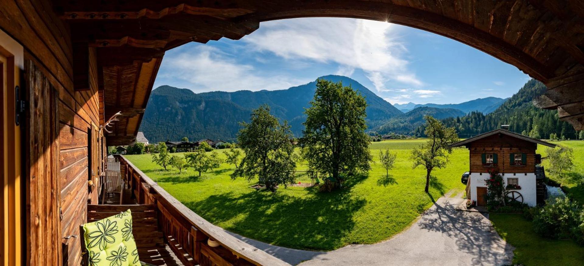 Fruehstueckspension Muellergut Sankt Martin bei Lofer Exterior foto