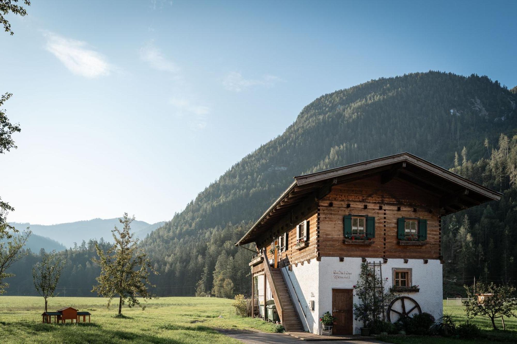 Fruehstueckspension Muellergut Sankt Martin bei Lofer Exterior foto