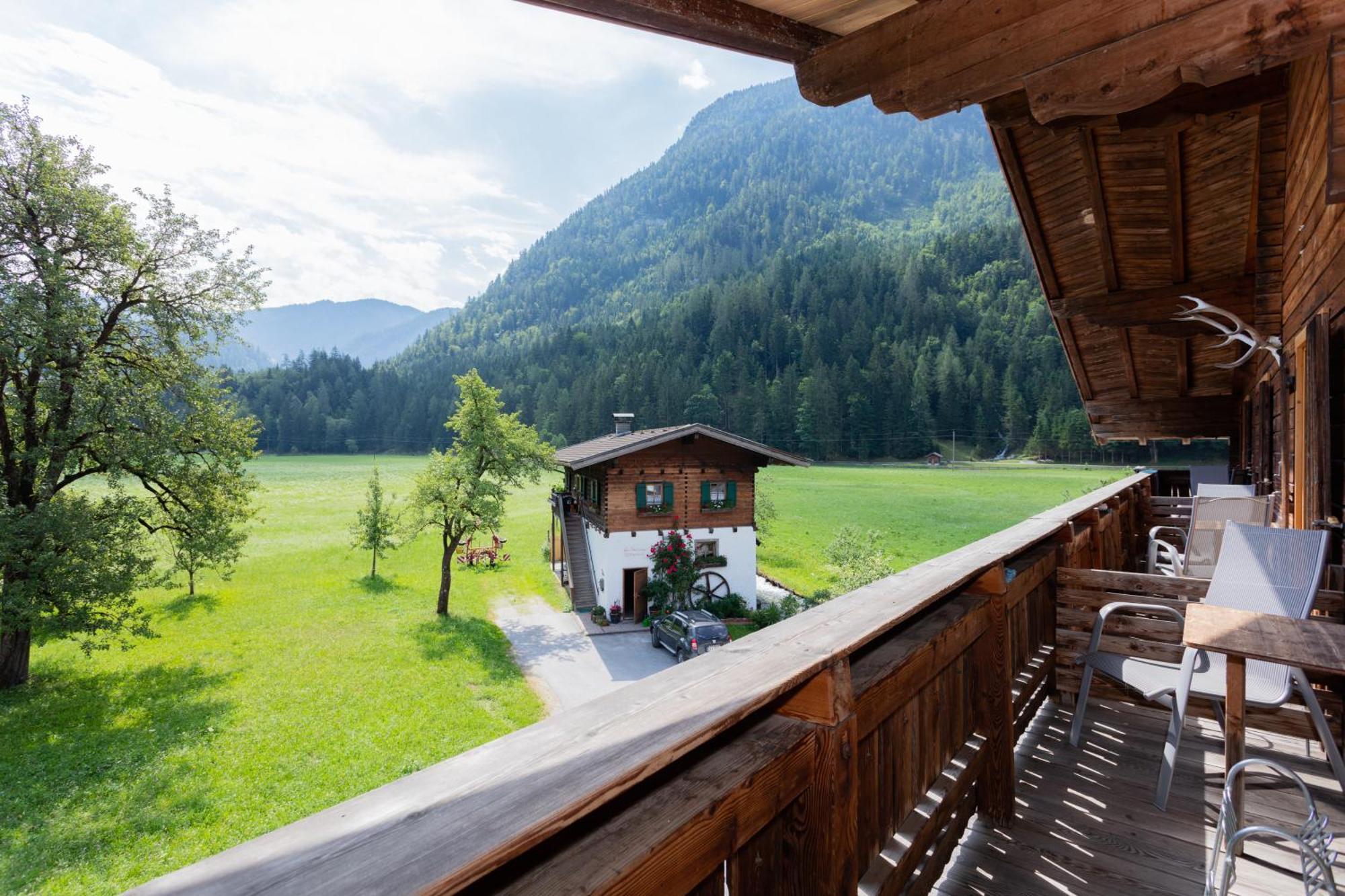 Fruehstueckspension Muellergut Sankt Martin bei Lofer Exterior foto